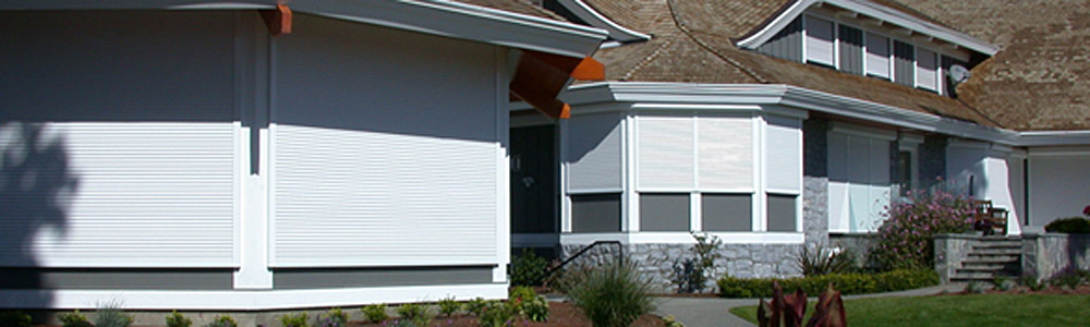 residential exterior roll shutters